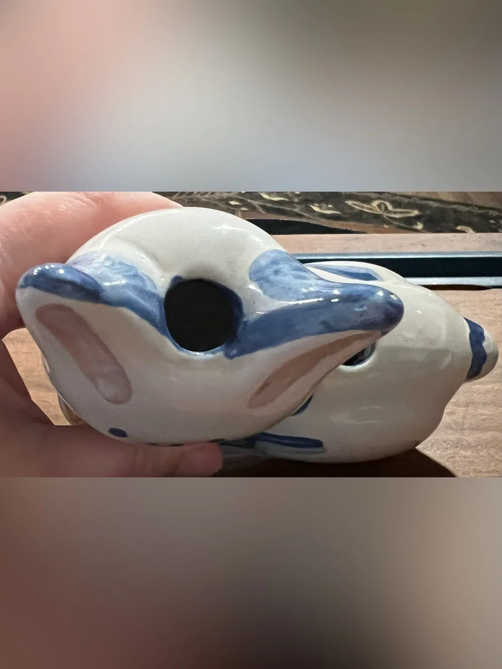 VTG M. A. Hadley Pottery Cat Toothbrush Holder / Bud Vase / Pencil Holder